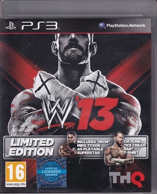 WWE 13 - PS3 (B Grade) (Genbrug)